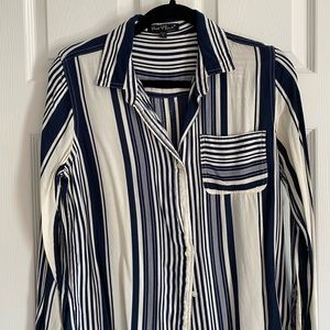 Blouse Navy and White stripes